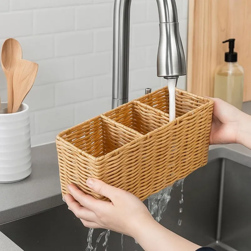 Kitchen Utensil Holder Basket