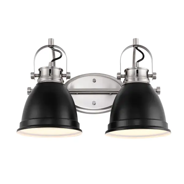 Dual-Light Farmhouse Bohemian Iron LED Vanity