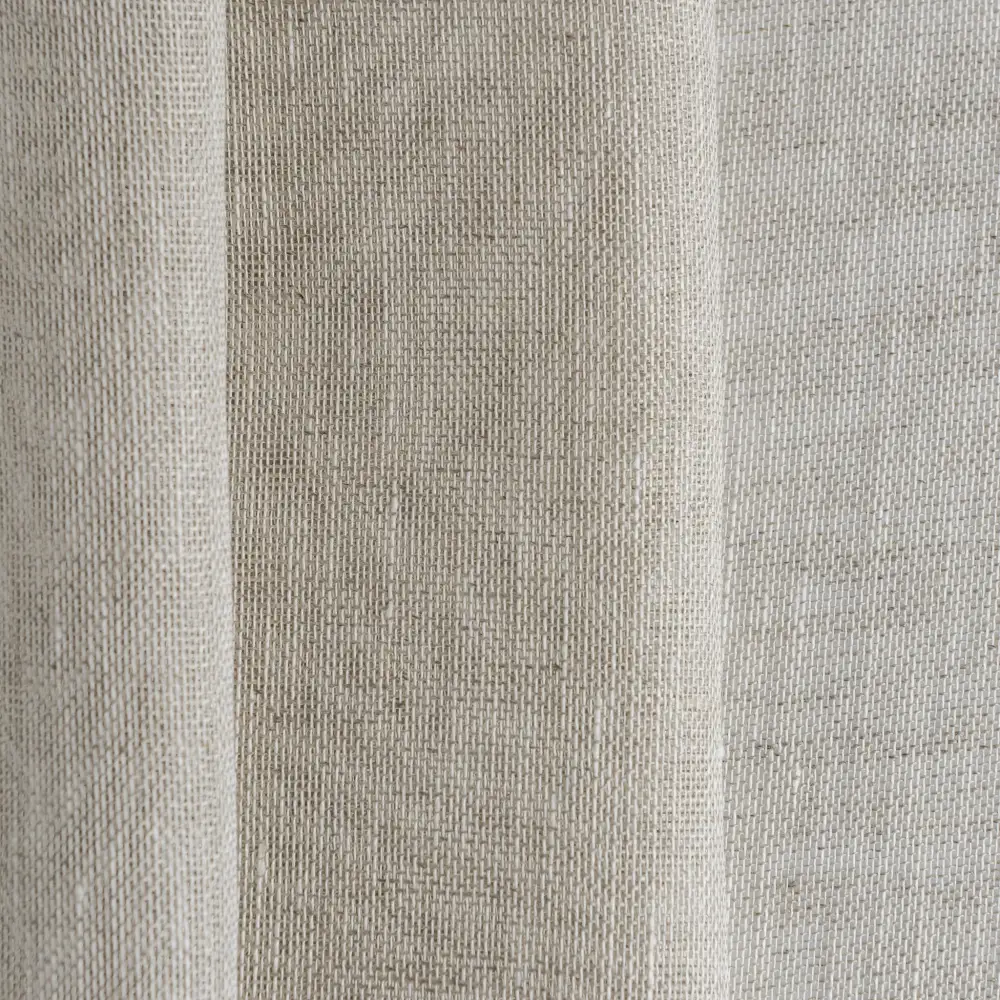 Wave Voile Linen Curtain Panel
