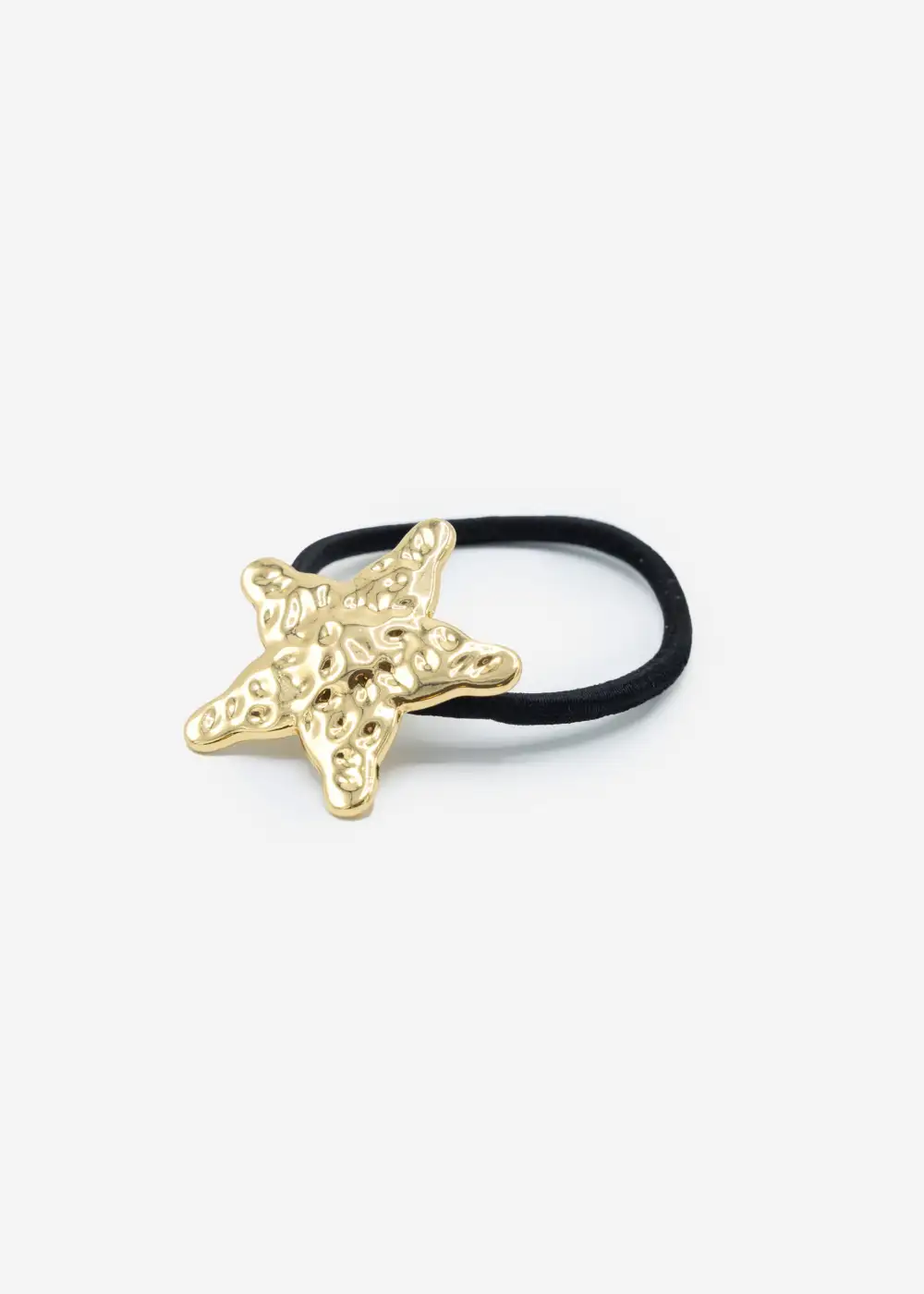 Gold Star Hair Tie