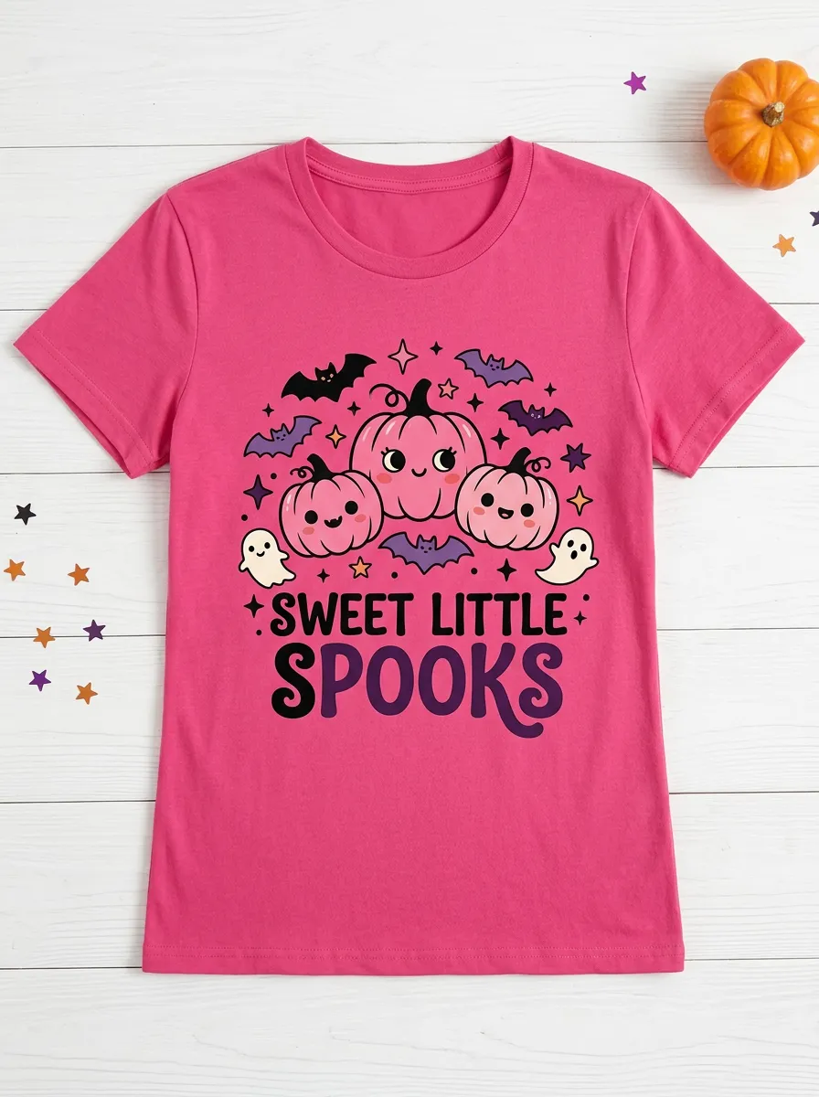 Witchy Halloween Graphic T-Shirt