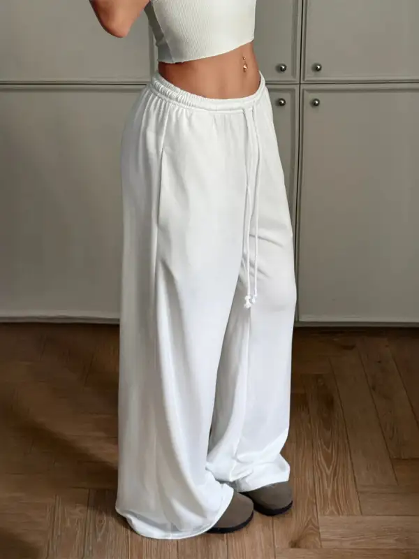 Wide Leg Versatile Trousers