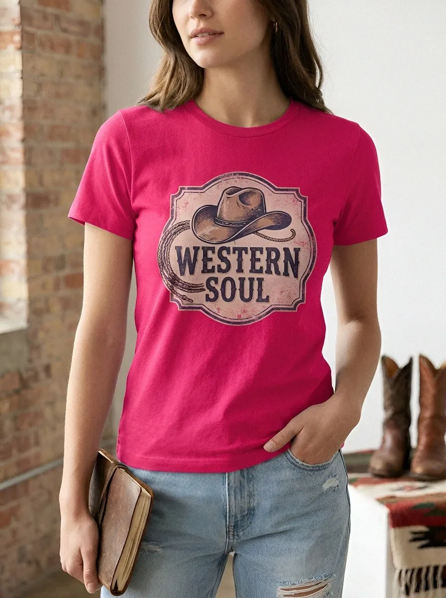 Western Soul Cowboy T-Shirt Classic