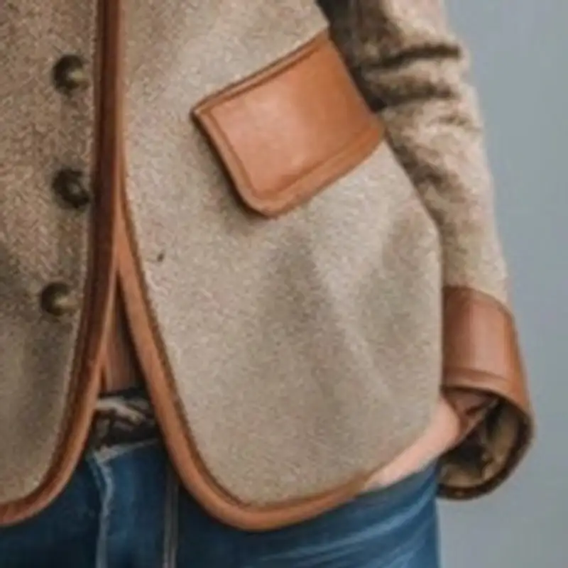 Retro Elegant Cropped Jacket