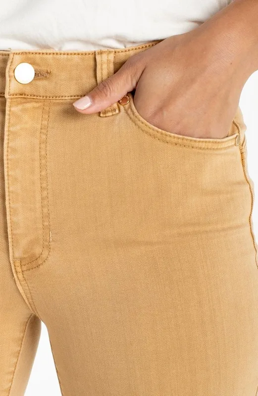 Cotton Button-Front Cropped Top