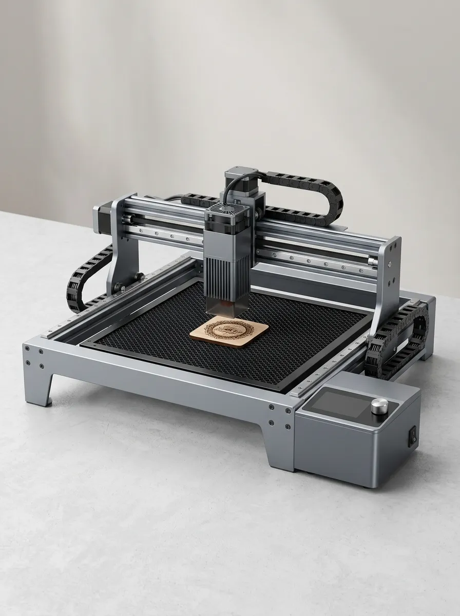 Woodworking Desktop Laser Cutting and Engraving Machine for Pattern Engraving