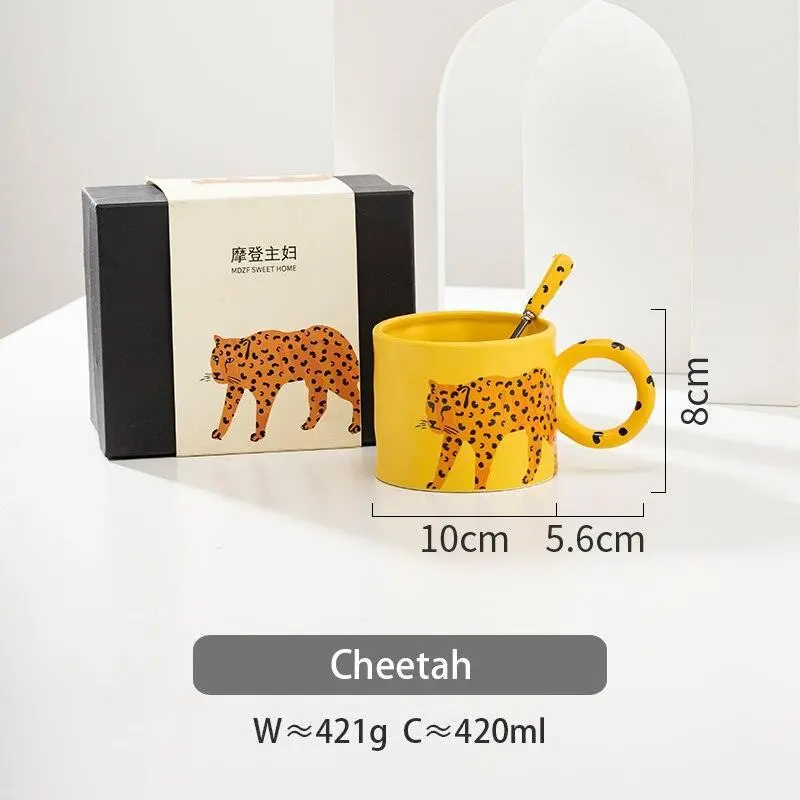 Ceramic Whimsical Drinkware Set