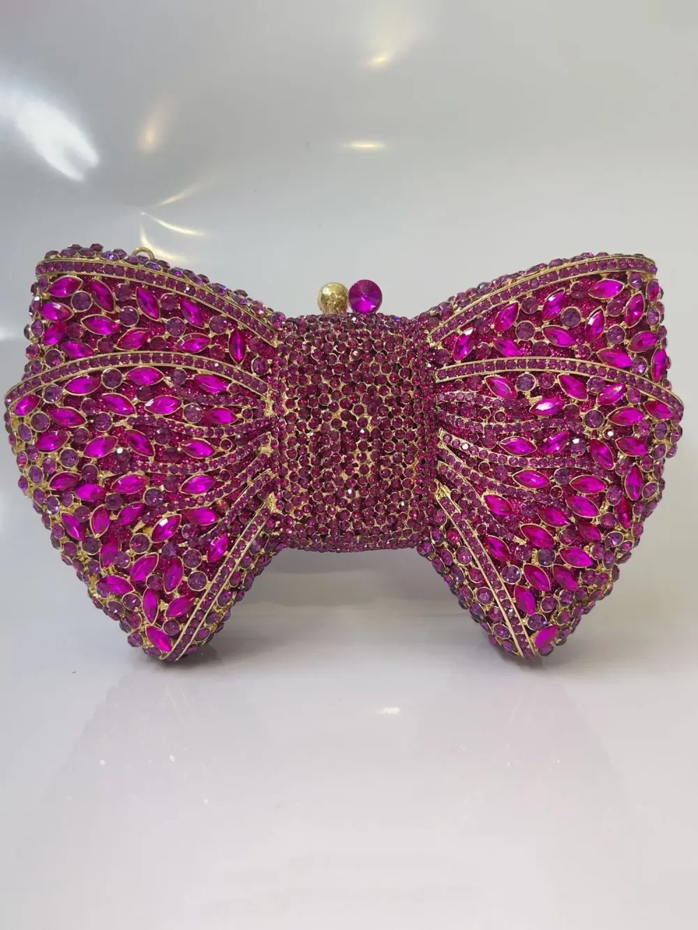 Johanna Bow Crystal Clutch