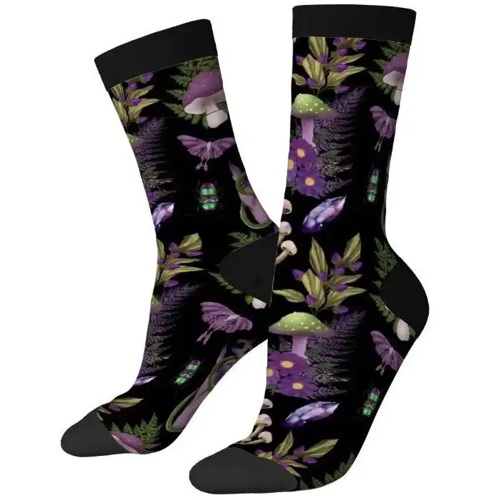 Mystic Mushroom Crew Socks