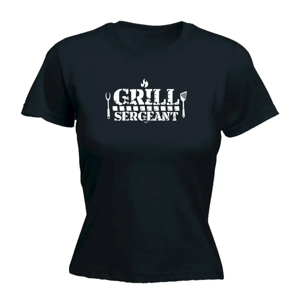 Grill Sergeant Graphic Fitted Tee