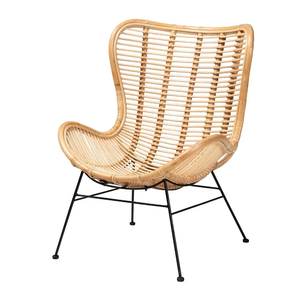Rattan Bohemian Accent Chair