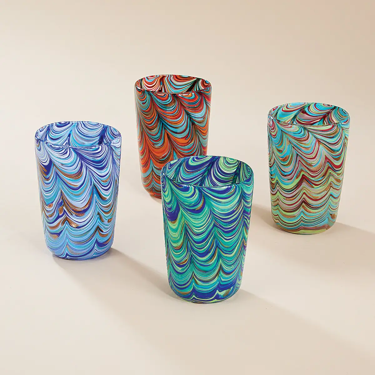 Patterned Everyday Drinking Glass