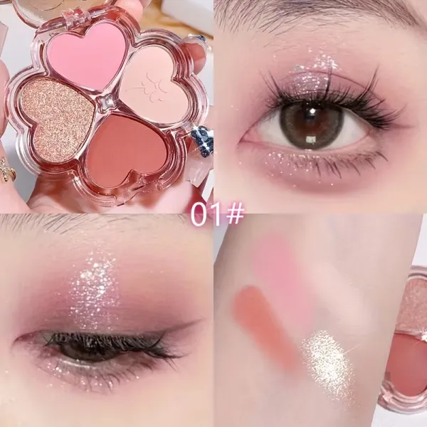 Soft Texture & Long-Lasting Clover Palette