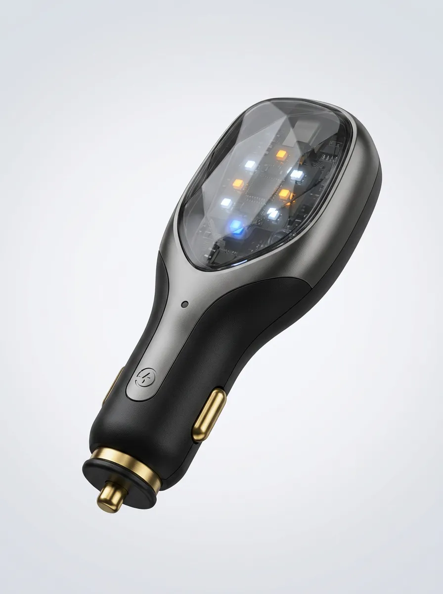 Circuit-Board LED Plug-In Car Fuel Saver
