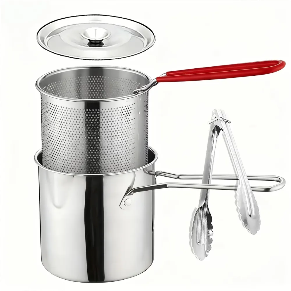 Stainless Steel Deep Fryer Pot