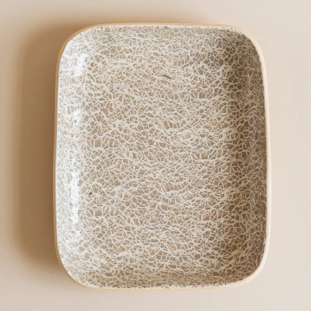 Rectangular Textured Serving Dish