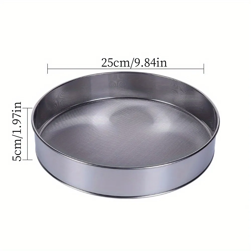 Multi-Use Kitchen Fine-Mesh Sifting Tool