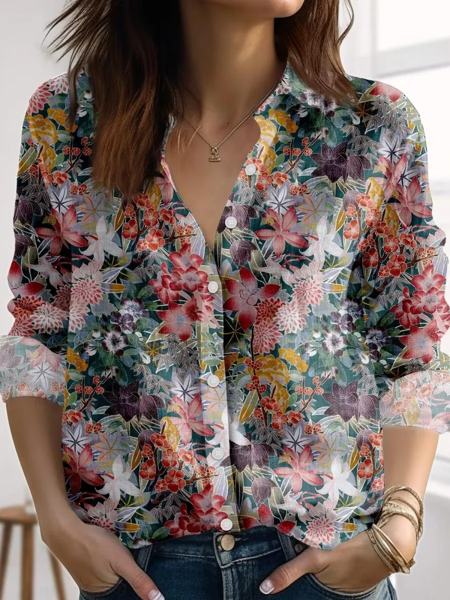 Vintage Garden Floral Shirt
