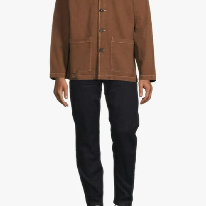 Rinse-Wash Tapered Denim Jeans