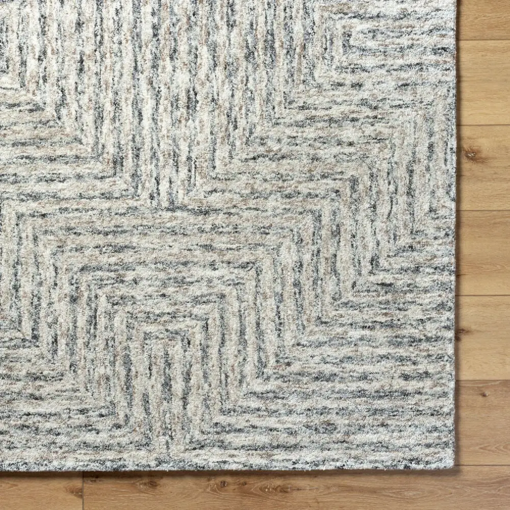 Textured Wool Blend Carpet