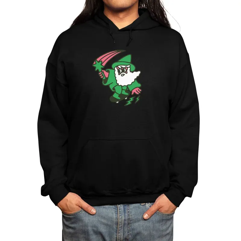 Men's  Casual Cartoon Print Hooded Sweatshirt