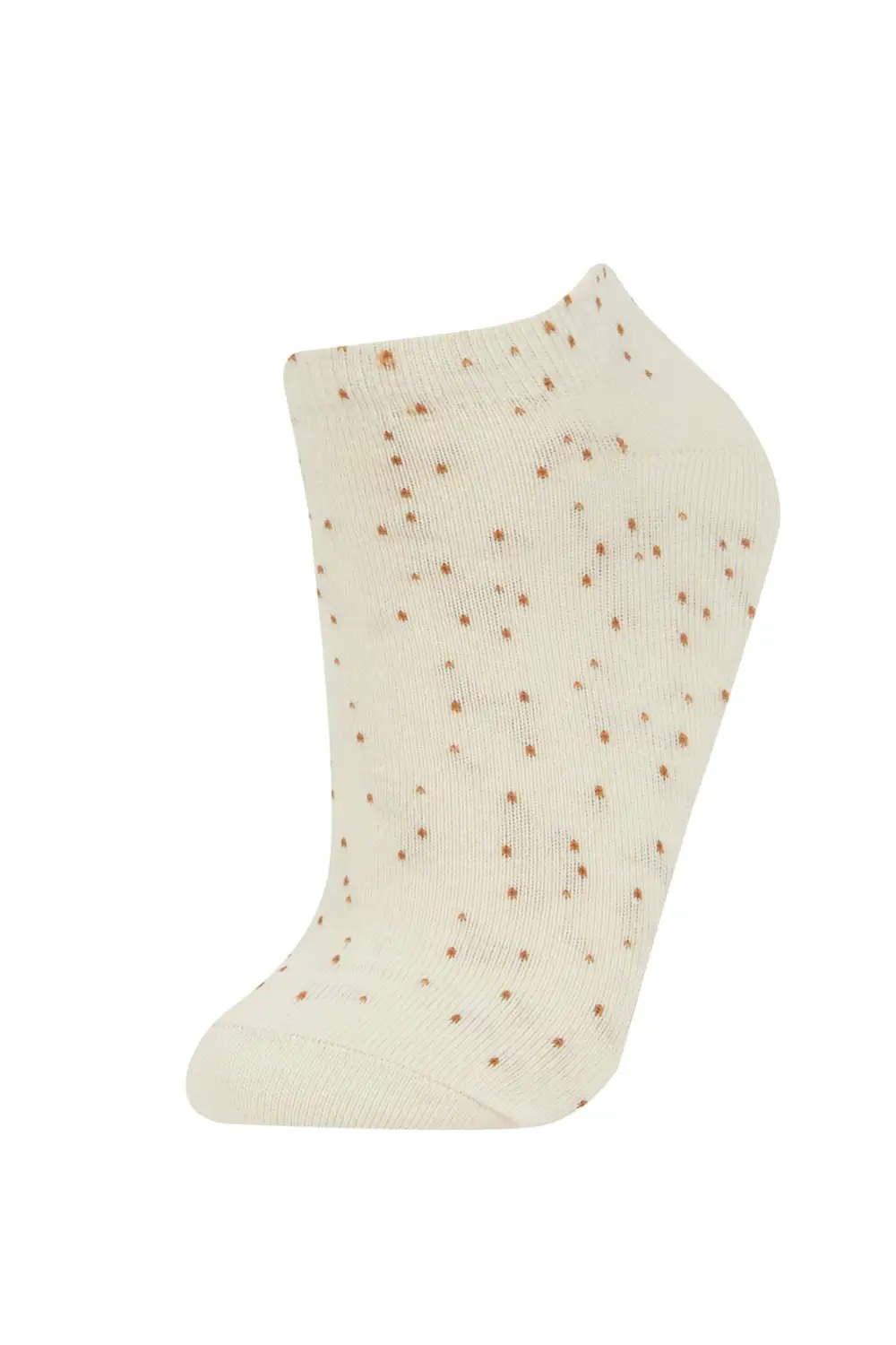 Five Pairs Of Printed Ladies' Ankle Socks