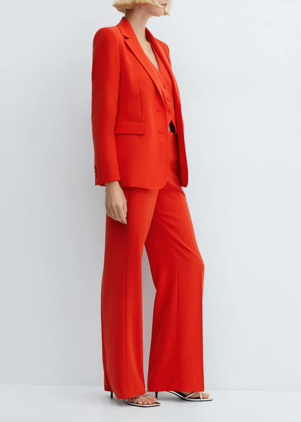 Wideleg Pants With Belt