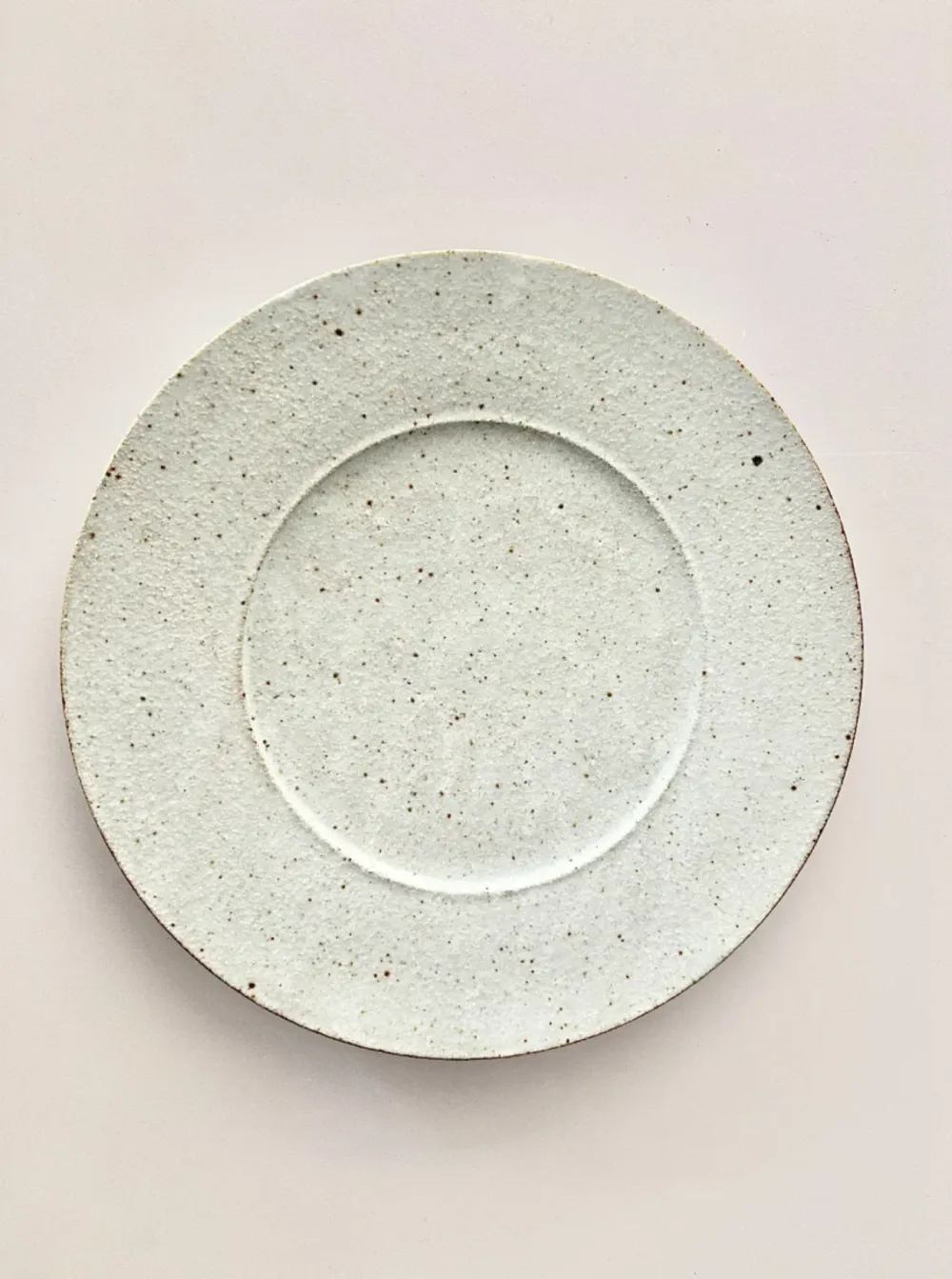 wide rim plate