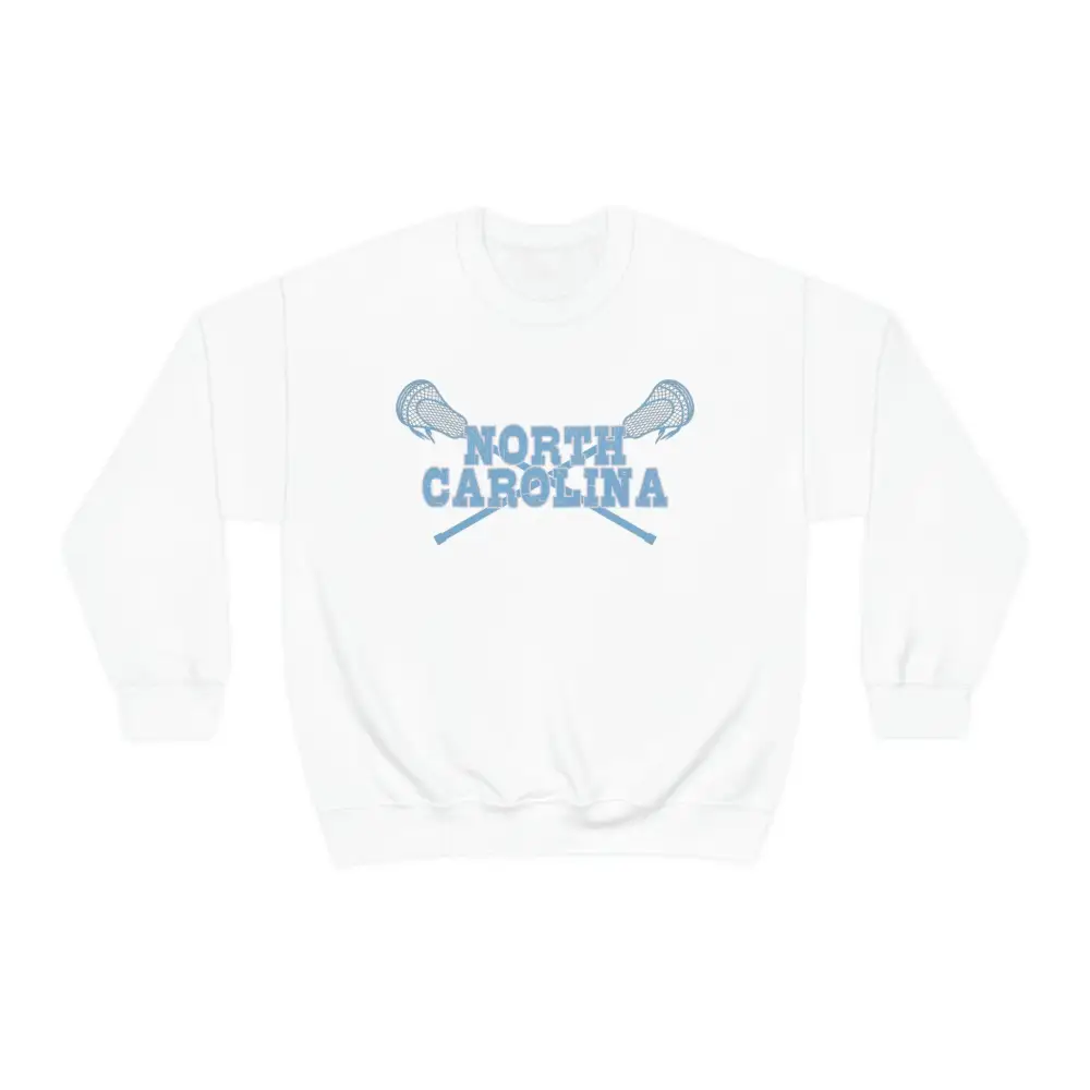 Everyday Crossed Sticks Lacrosse Graphic Crewneck Sweatshirt