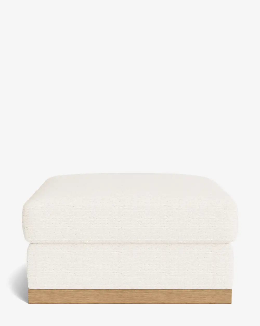 Modular Velvet Ottoman