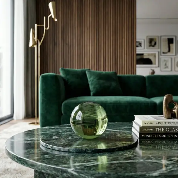 Glass Orb Decorative Object