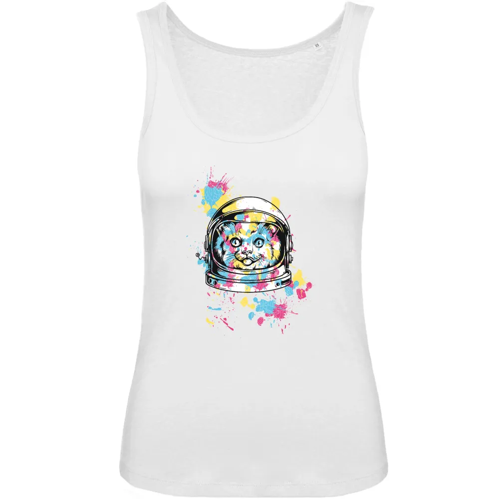 Galaxy Cat Graphic Tank