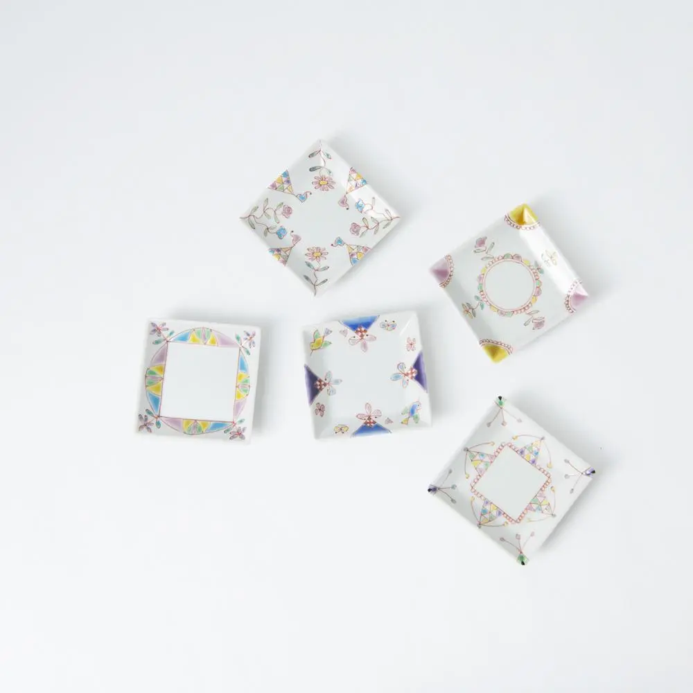 Square Sauce Plate Set
