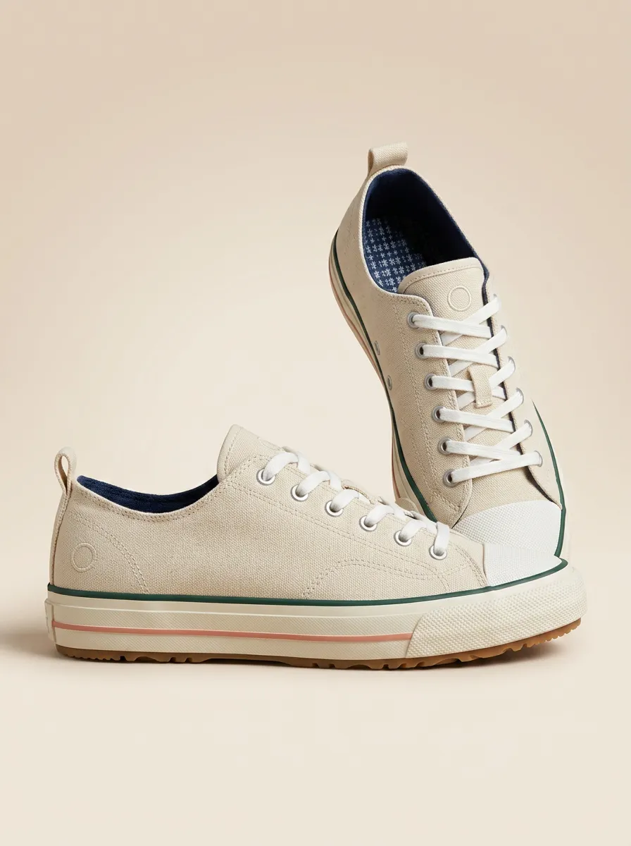 Modern Contour Women's Low-Top Canvas Shoes