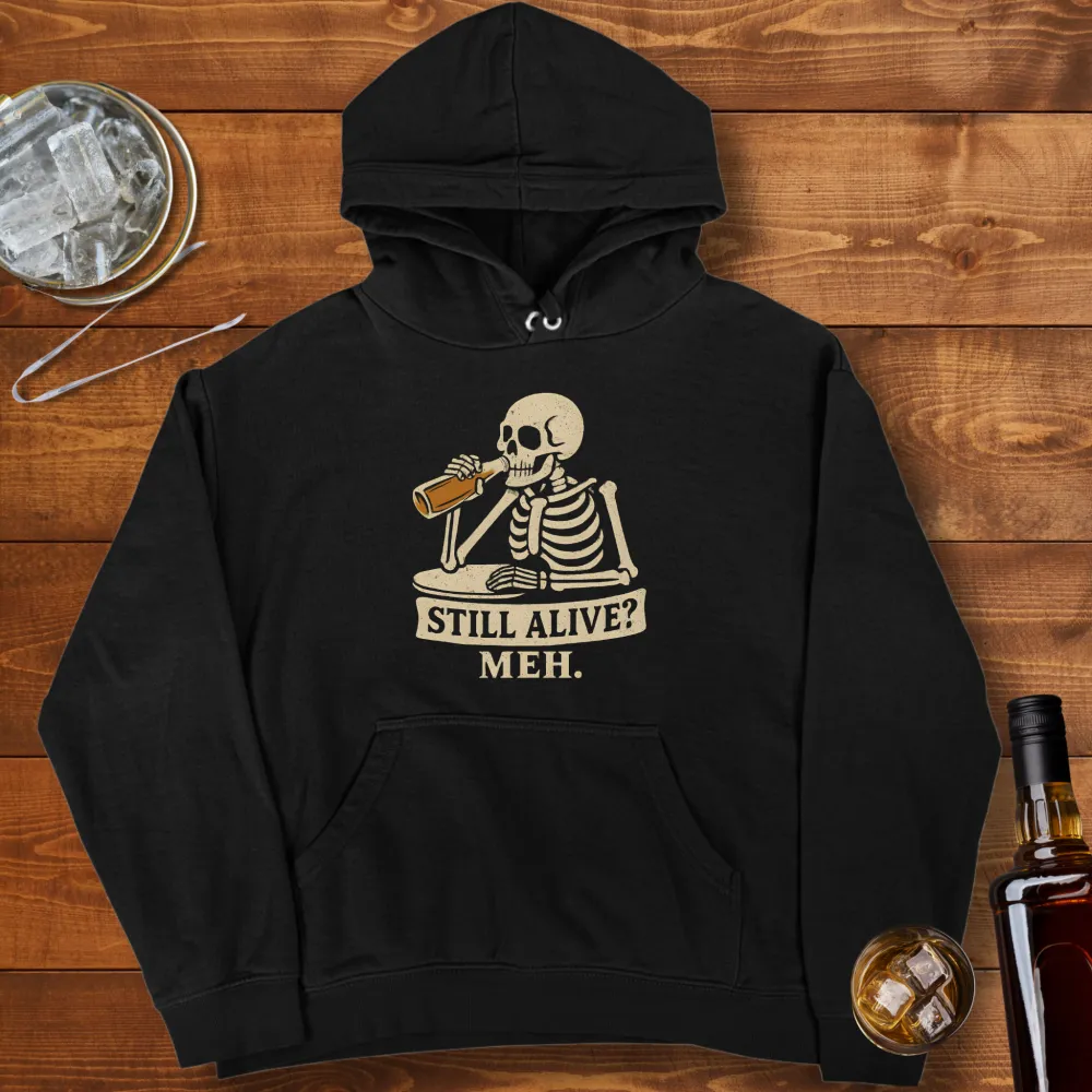 Still Alive Graphic Pullover Hoodie