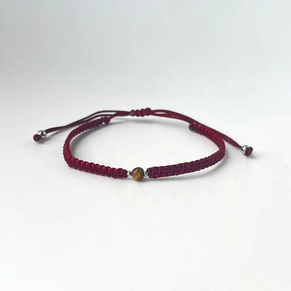 Braided Rope Braided Tiger-Eye Bracelet