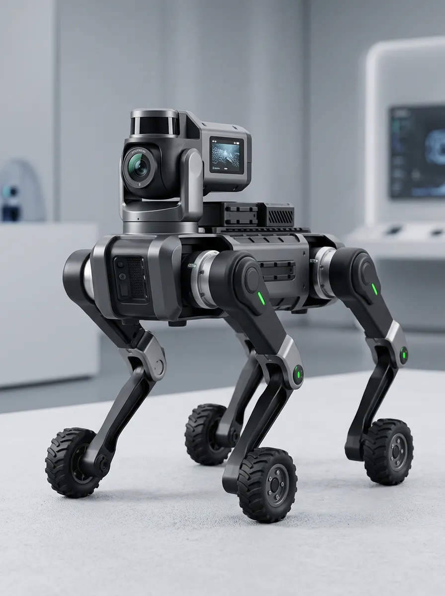 Electronic Robot Dog for Technology Design Display
