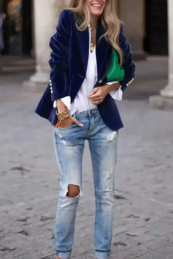 Tailored Relaxed Blazer