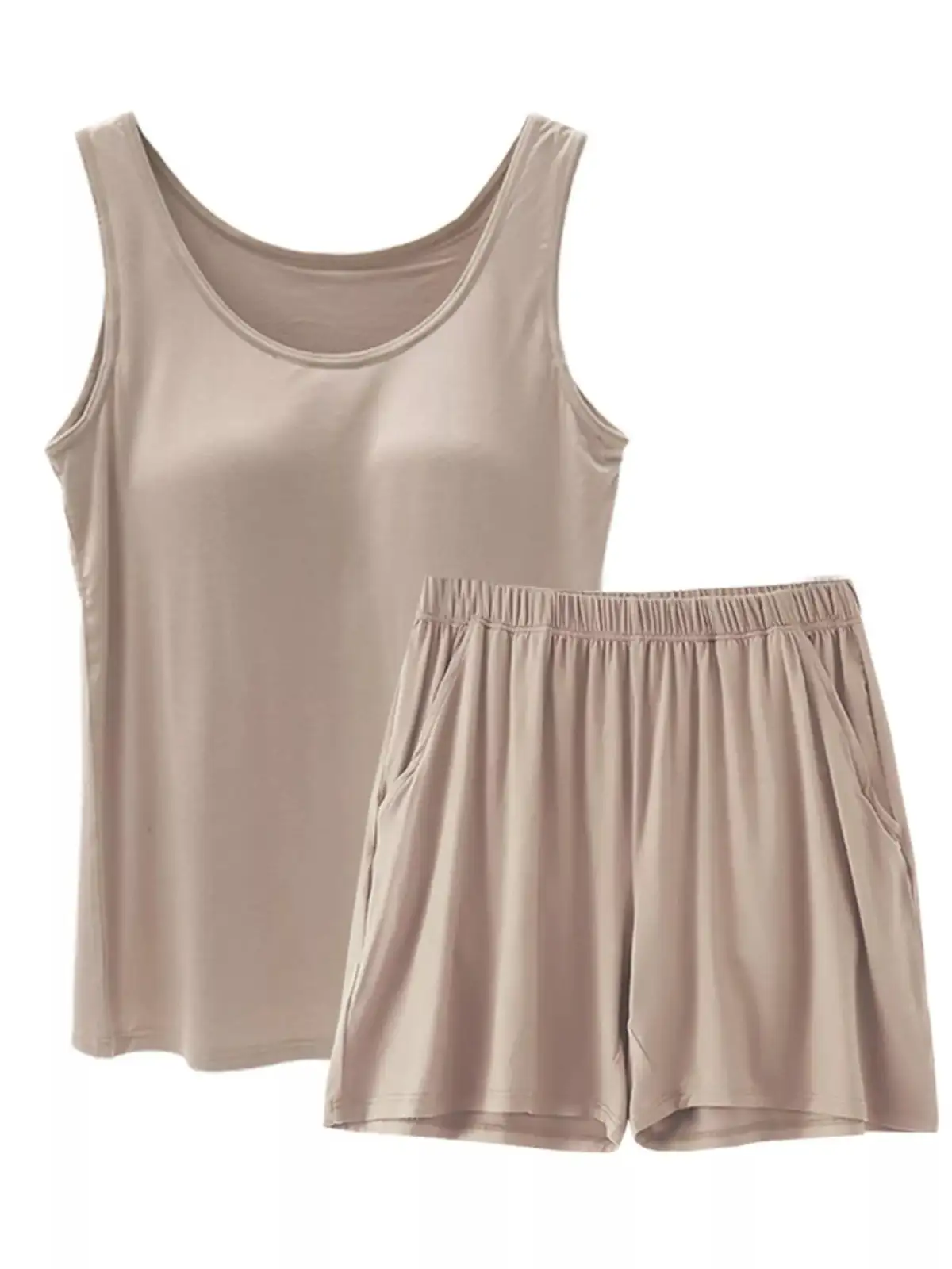 Refined Shorts Matching Set