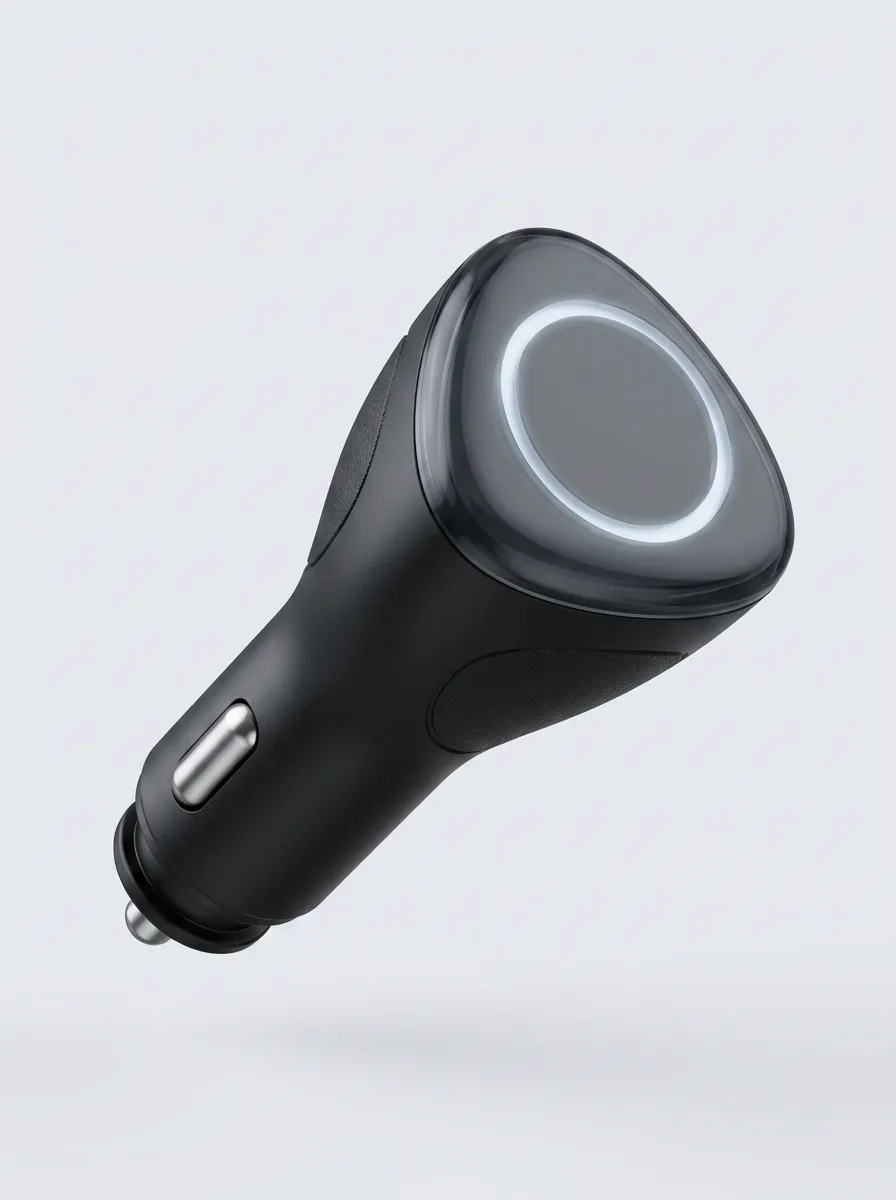 LED Ring Car Fuel Saver Electronic Plug-In Device