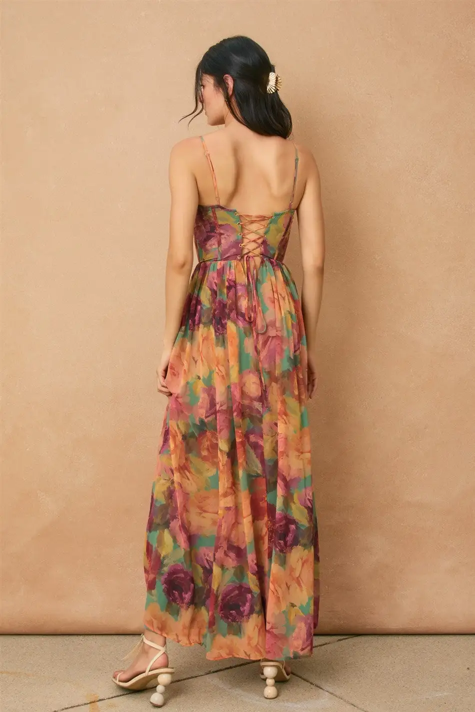 No One Else Corset Maxi Dress