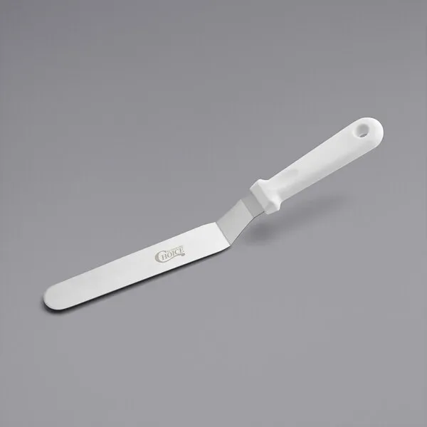 Space-Saving Blade Offset Baking Icing Spatula with Plastic Handle