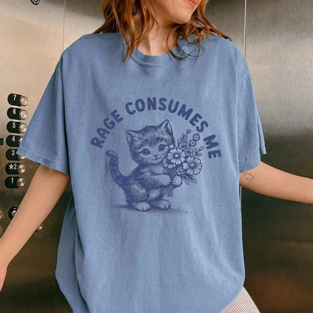 Rage Consumes Me Tee Sweatshirt