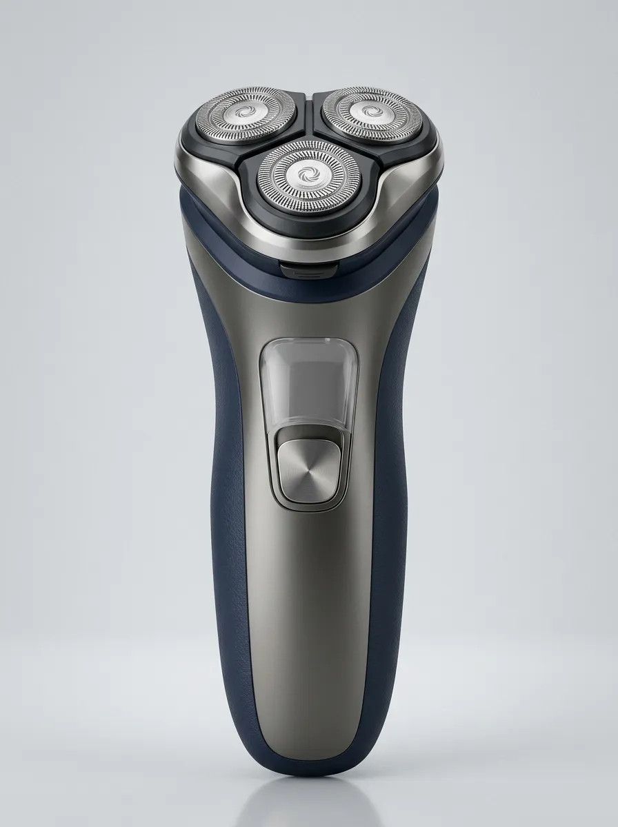 Rotary Triple-Blade Electric Shaver for Personal Care