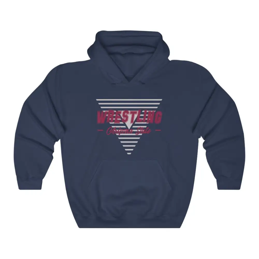 Varsity Triangle Wrestling Graphic Hoodie