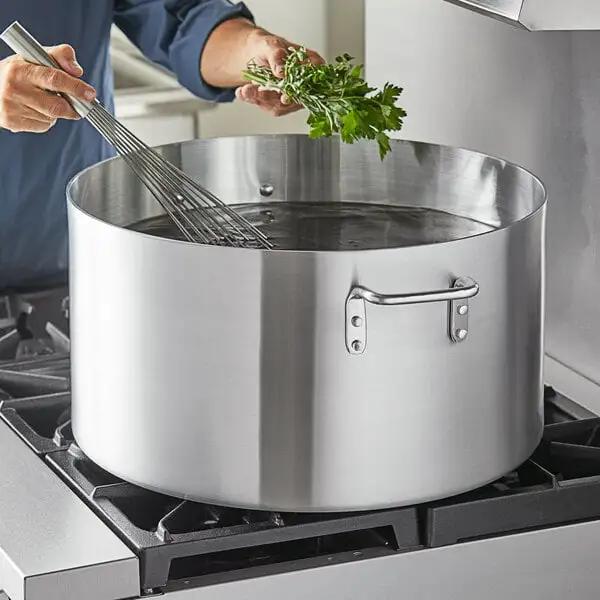 Deep Aluminum Sauce Pot