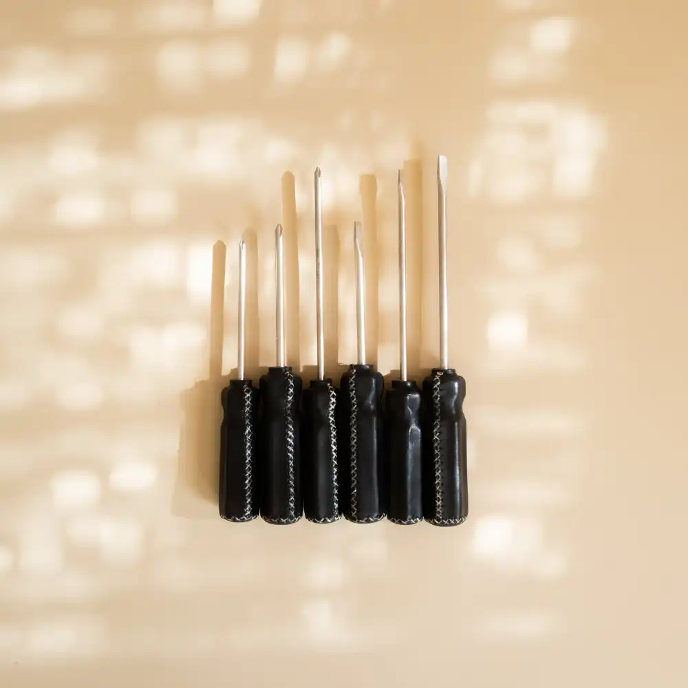Leather Wrapped Screwdriver