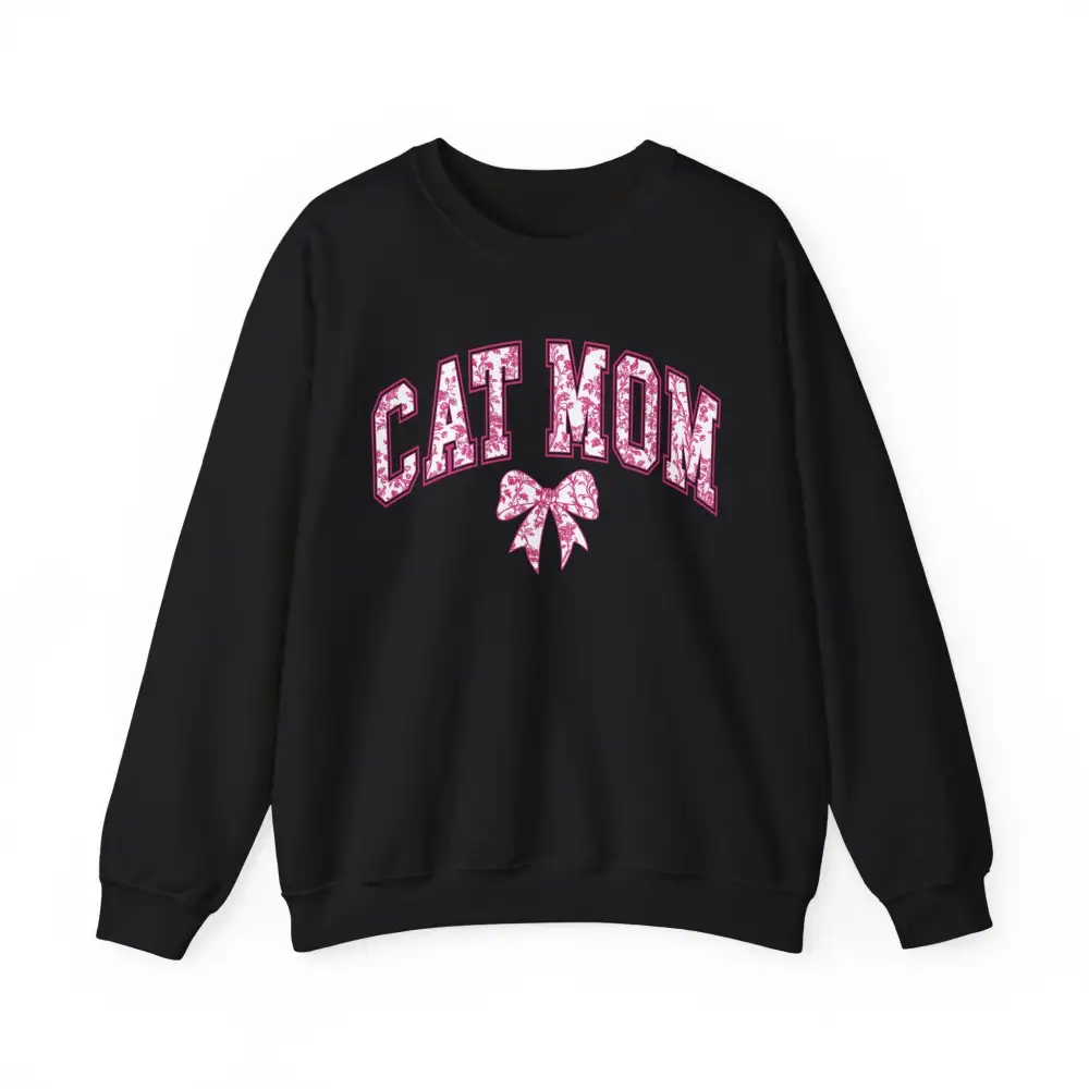 Cat Bow Crewneck Sweatshirt
