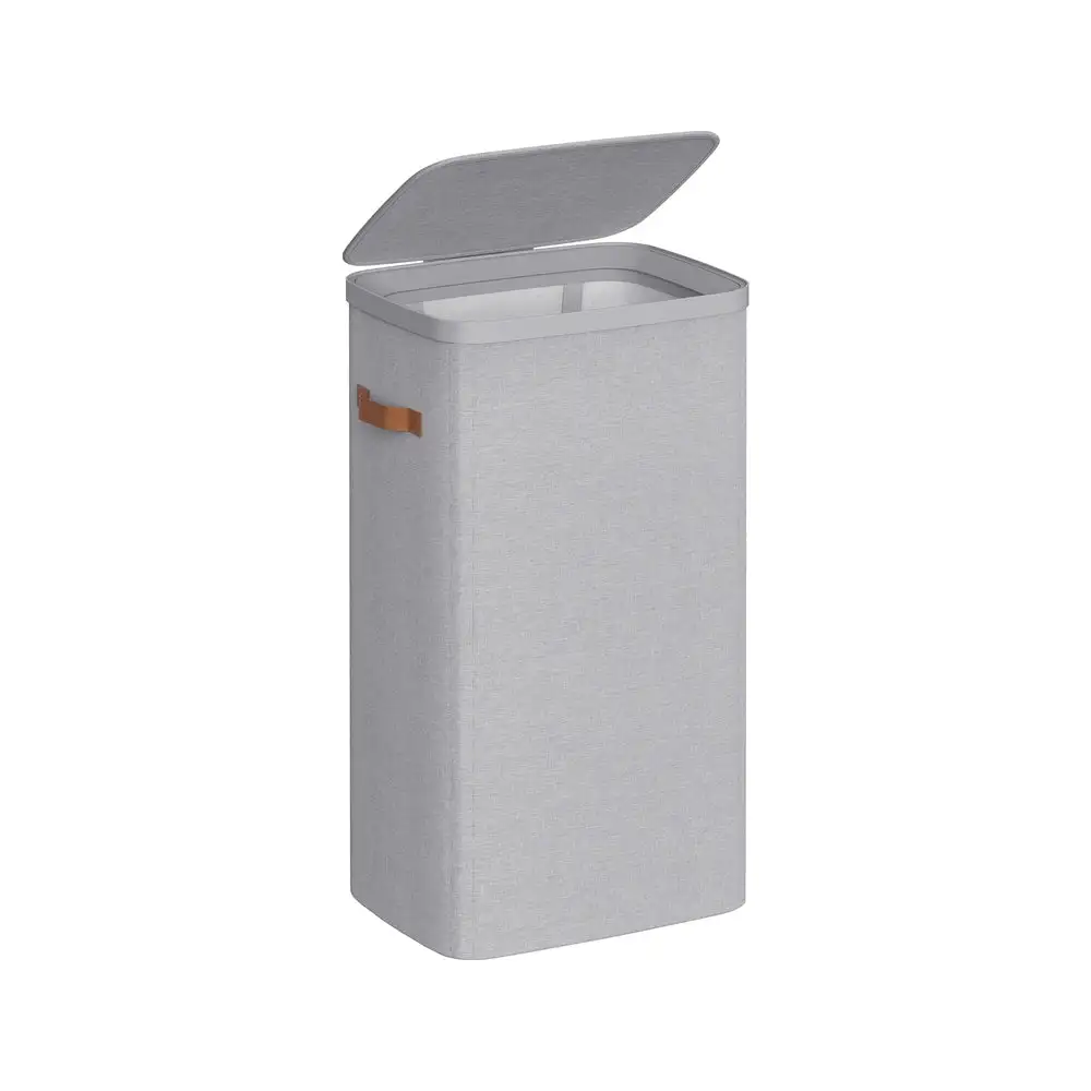 Everyday Lidded Handled Laundry Storage Basket