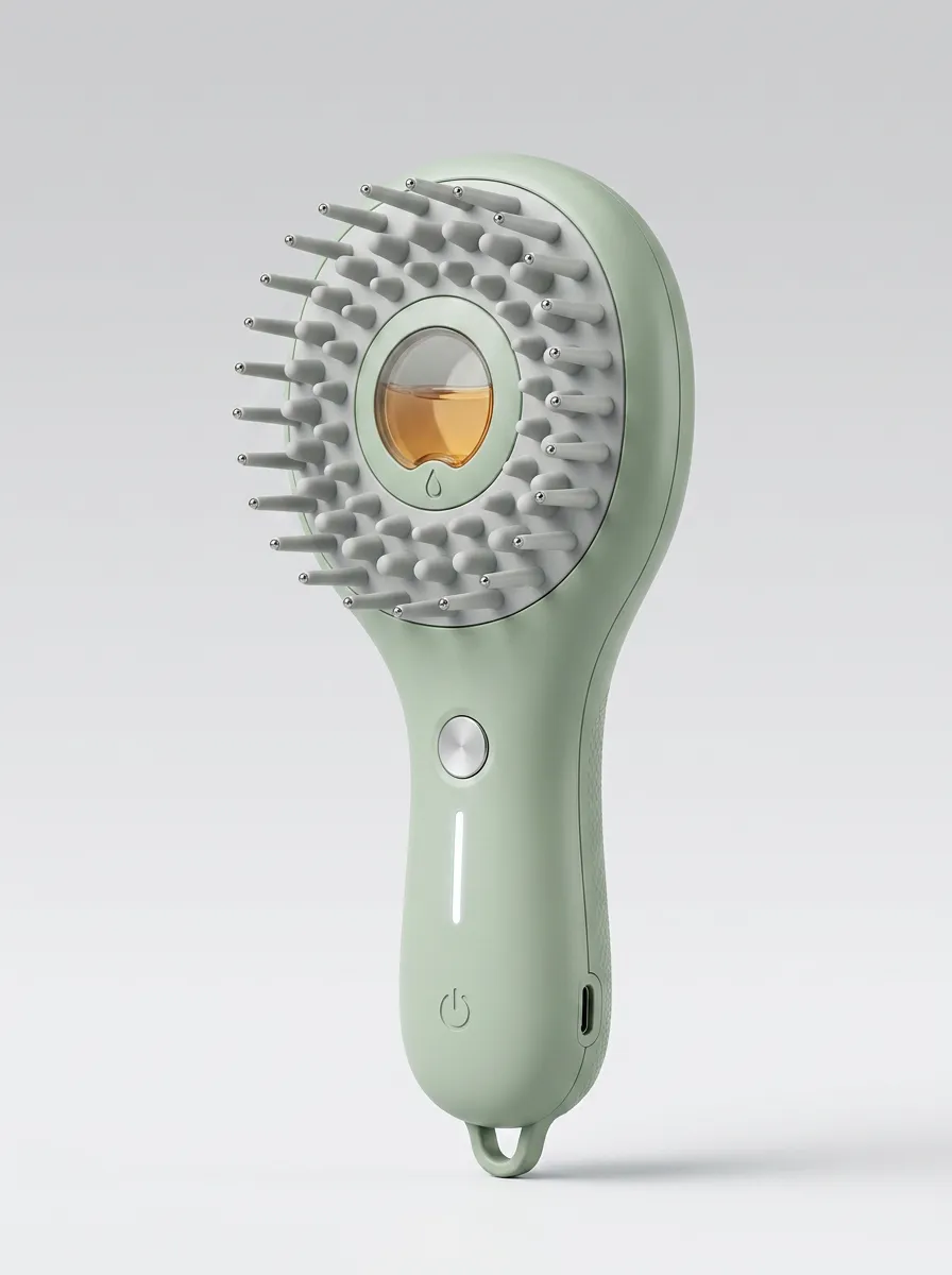 Wireless Essential Oil Distribution Hair Comb